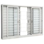 Veneziana De Correr Kompacta 100x150x12Cm Com Grade Quadriculada 21.32.650-0 Sasazaki