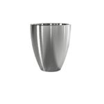 Vaso Jardim Cerâmico Frankfurt 11Cm Prata-Japi