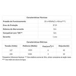 Torneira Elétrica Easy Branca Lorenzetti 220V