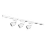 Trilho Kit 3 Spots 3000K Branco Quente Branco Avant