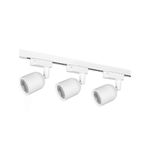 Trilho Kit 3 Spots 3000K Branco Quente Branco Avant