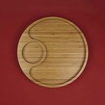 Gamela Bamboo com 2 Divisórias - MOR