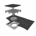 RALO LINEAR SQUARE FIT 15X15CM