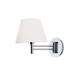Arandela Maison KD 1939 Metal/Tecido-Bella Iluminação