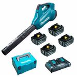 SOPRADOR MAKITA +KIT4BAT5AH+CARREG+MPAC DUB362Z