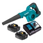 KIT MAKITA SOPRADOR DUB362+DTW285+4BAT5AH+DC18SH+MPAC