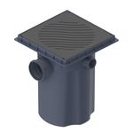 Caixa de Gordura com Cesto de Limpeza e Tampa Tigre