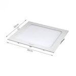 PAINEL DE LED PIX EMBUTIR QUADRADO POP 24W-3000K