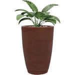 VASO JARDIM MODERNO CONICO 53CM COR MARMORE-JAPI