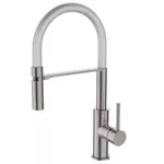 Misturador Monocomando Mesa Flexivel Grey Jiwi