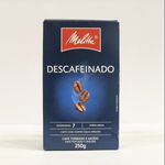 CAFÉ DESCAFEINADO MELITTA VÁCUO 250G