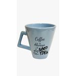 Caneca Porcelana Personalizada Azul