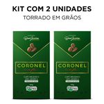 Kit 2 Unidades Coronel Café Orgânico Torrado em Grãos - 500g