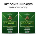 Kit 2 Unidades Coronel Café Orgânico Torrado e Moído - 250g