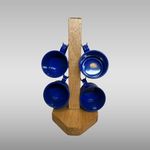 Conjunto de 4 Canecas - Linha Retrô 