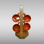 Conjunto de 4 Canecas - Linha Retrô 