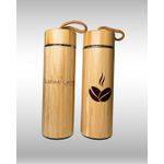 Garrafa Térmica De Bambu Personalizada