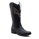 Bota Feminina Texana American Texas Preta