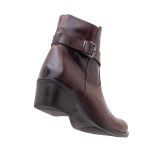 Bota Feminina Ankle Castanho