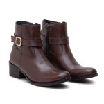 Bota Feminina Ankle Café