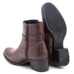 Bota Feminina Ankle Café