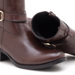 Bota Feminina Ankle Café