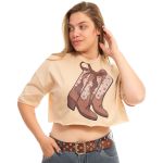 Camiseta Feminina Over Country