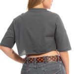 Camiseta Cropped Feminina Over Country 