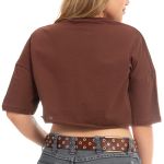 Camiseta Cropped Feminina Over Country 3