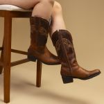 Bota Feminina Texana American Texas Café