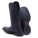 Bota Masculina Texana Boi Vazado Preto