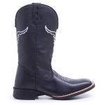 Bota Masculina Texana Boi Desenhado
