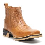 Botina Masculina Texana Jacaré Claro Jump 