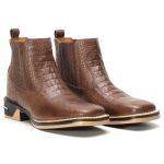 Botina Masculina Texana Jacaré Jump 