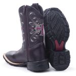 Bota Infantil Texana Cruz Rosa