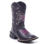 Bota Infantil Texana Cruz Rosa