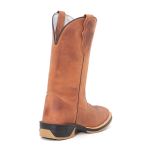 Bota Texana Premium Lisa Jump 100% em Couro Legítimo 