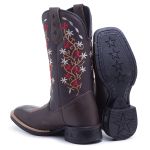 Bota Feminina Texana Florzinha