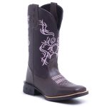 Bota Feminina Texana Floral