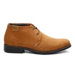 Botina Conforto Bufalado Castor de Amarrar - Linha Confort Prime
