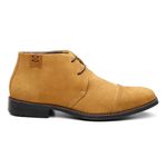 Botina Conforto Bufalado Areia de Amarrar - Linha Confort Prime