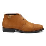 Botina Conforto Bufalado Castor de Amarrar - Linha Confort Prime