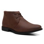 Botina Conforto Mustang Café de Amarrar - Linha Confort Prime