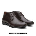 Botina Conforto Floater Mouro de Amarrar - Linha Confort Prime