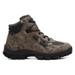 Coturno Couro Camuflado Verde/Lona Camuflada Verde - Linha Adventure