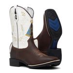 Bota Texana Feminina Bordado Nossa Senhora Aparecida 