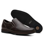 Sapato Masculino Esporte Fino Floater Mouro (c/ Elástico) - Linha Rochedo