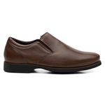 Sapato Masculino Esporte Fino Floater Tabaco (c/ Elástico) - Linha Rochedo