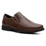 Sapato Masculino Esporte Fino Floater Tabaco (c/ Elástico) - Linha Rochedo