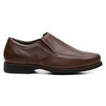 Sapato Masculino Esporte Fino Floater Tabaco (c/ Elástico) - Linha Rochedo
